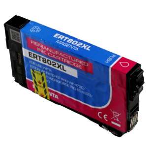 Remanufactured Epson T802XL320 (802XL) inkjet cartridge - high capacity magenta