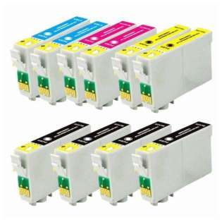 Remanufactured Epson 60 ink cartridges (contains 10 cartridges)