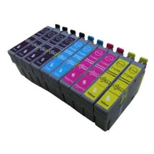 Remanufactured Epson 124 ink cartridges (contains 10 cartridges)