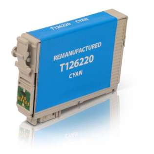 Remanufactured Epson T126220 / 126 cartridge - high capacity cyan