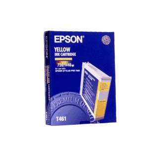 Epson T461011 Genuine Original (OEM) ink cartridge, yellow