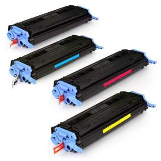 Compatible HP 124A toner cartridges - Pack of 4