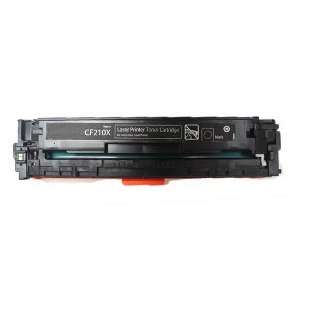 Compatible HP 131X Black, CF210X toner cartridge, 2400 pages, high capacity yield, black