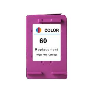 Remanufactured HP 60, CC643WN ink cartridge, tri-color