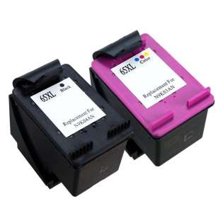 Remanufactured ink cartridges Multipack for HP 65XL - 2 pack