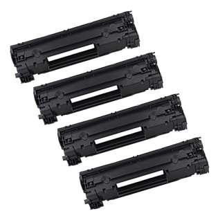 Compatible HP CF279A (79A) toner cartridge - (pack of 4)