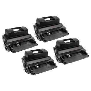 Compatible HP 81X, CF281X toner cartridges, high capacity yield (pack of 4), 25000 pages each