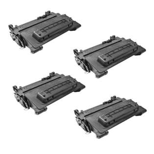 Compatible HP CE390X (90X) toner cartridges - Pack of 4