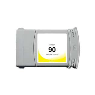 Remanufactured HP 90XL, C5065A ink cartridge, high capacity yield, yellow