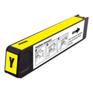 Premium HP 971XL, CN628AM ink cartridge, USA made, high capacity yield, yellow, 6600 pages