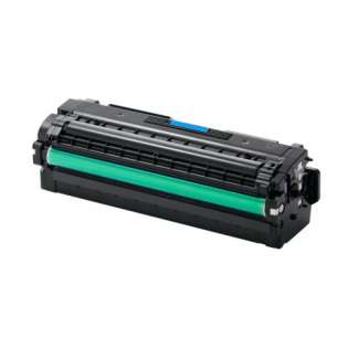 Compatible Samsung CLT-C505L toner cartridge, 3500 pages, high capacity yield, cyan