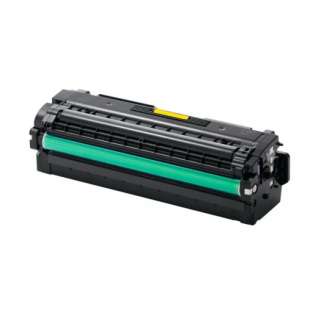 Compatible Samsung CLT-Y505L toner cartridge, 3500 pages, high capacity yield, yellow