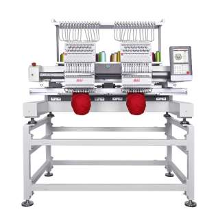 VISION DUO Dual-Head 15-Needle Industrial Embroidery Machine