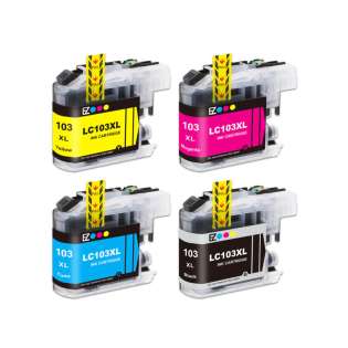 Compatible ink cartridges Multipack for Brother LC103 - 4 pack
