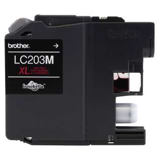 Brother LC203M original ink cartridge, high capacity yield, magenta, 550 pages