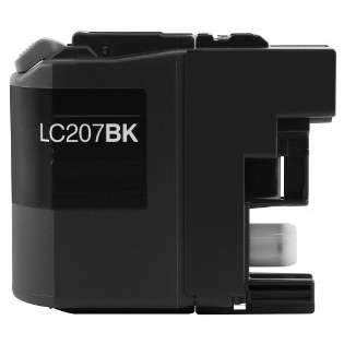 Compatible inkjet cartridge for Brother LC207BK - super high capacity yield black , 1200 pages