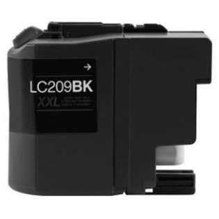 Replacement for Brother LC209BK cartridge - super high capacity yield black
