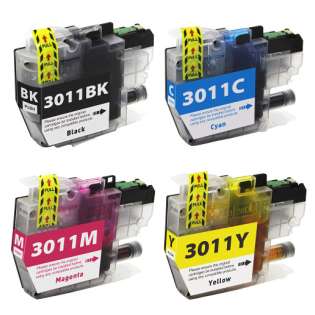 Compatible 499 inks brand inkjet cartridges Multipack for Brother LC3011 - 4 pack