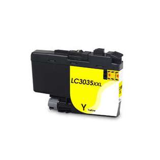 Compatible inkjet cartridge for Brother LC3035Y - ultra high yield yellow