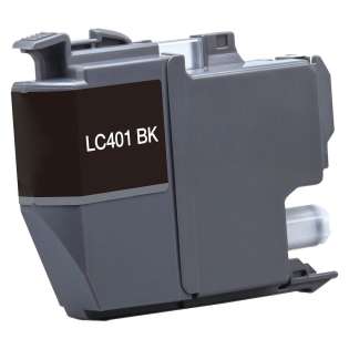 Compatible inkjet cartridge for Brother LC401BK - black