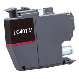Compatible inkjet cartridge for Brother LC401M - magenta