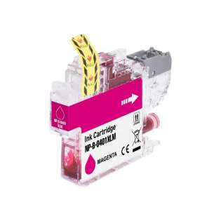 Compatible inkjet cartridge for Brother LC401XLM - high yield magenta