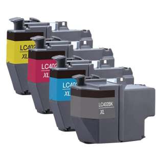 Compatible inkjet cartridges Multipack for Brother LC402XL - 4 pack