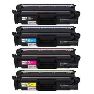 Compatible Brother TN810BK / TN810C / TN810M / TN810Y toner cartridges - 4-pack