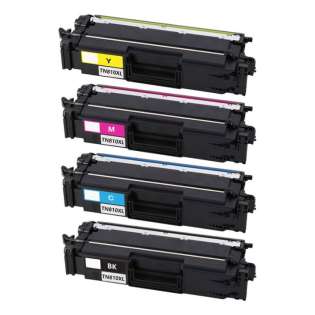 Compatible Brother TN810XLBK / TN810XLC / TN810XLM / TN810XLY toner cartridges - 4-pack