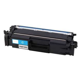 Compatible Brother TN810XLC toner cartridge - high capacity cyan