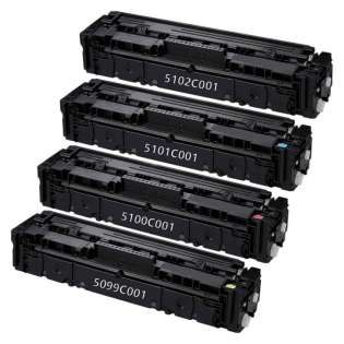 Compatible Canon 067 toner cartridges - 4-pack