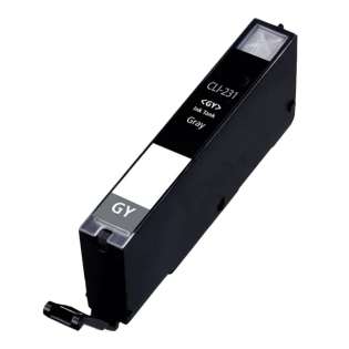 Compatible inkjet cartridge for Canon CLI-231GY - gray