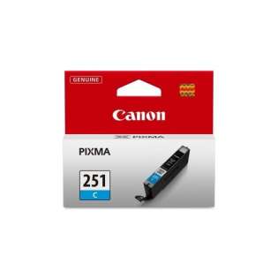 Canon CLI-251M Genuine Original (OEM) ink cartridge, cyan, 660 pages