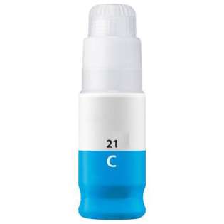 Compatible ink bottle for Canon GI-21C - cyan