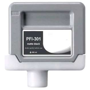 Compatible Canon PFI-301MBK ink cartridge, pigment matte black