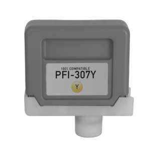 Compatible inkjet cartridge for Canon PFI-307Y - yellow