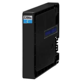 Compatible Canon PGI-2200C XL ink cartridge, high capacity yield, pigment cyan, 1500 pages