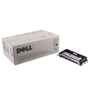 Dell 3130 Genuine Original (OEM) laser toner cartridge, 3000 pages, cyan