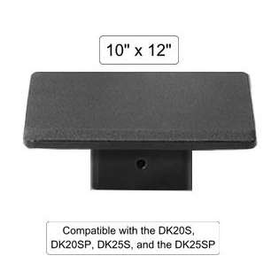 10 in x 12 in All-Thread Drop-On Table Platen for DK20S (Special Order)