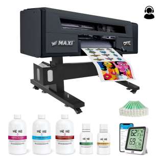 DTF PRO MAXi (includes Dual Printhead MAXi DTF Printer with Embedded Roll Feeder, RIP Software, Training and Onboarding)