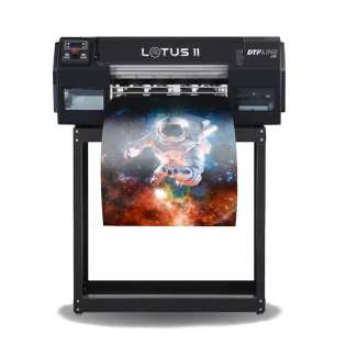 DTFLine LOTUS II MAX Direct-to-Film Printer (includes 13 DTF Printer with Dual Epson I1600 Printheads, Embedded Roll Feeder, Roll Cutter, RIP Software, Training and Onboarding)