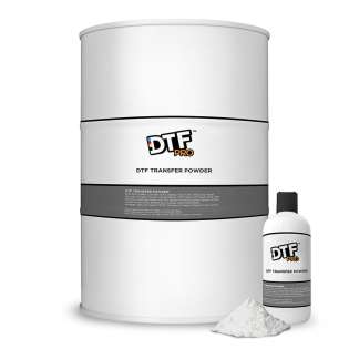 DTF Transfer Powder (1.75 pounds) - White - DTF Adhesive Powder / PreTreat Powder for use with Brother GTX Printers
