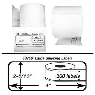 Compatible label tape for Dymo 30256