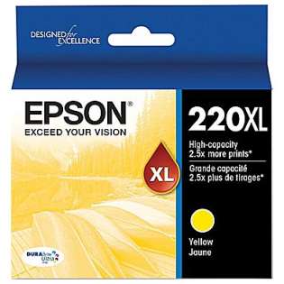 OEM (genuine original) Epson T220XL420 (220XL) ink cartridge - yellow