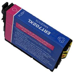 Remanufactured Epson T702XL320 (702XL) inkjet cartridge - high capacity magenta
