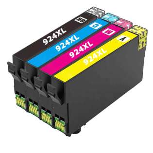 Remanufactured inkjet cartridges Multipack for Epson 924XL - 4 pack