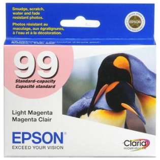 Epson 99, T099620 Genuine Original (OEM) ink cartridge, light magenta