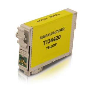Remanufactured Epson T124420 / 124 cartridge - yellow