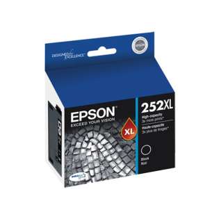 Epson 252XL, T252XL120 Genuine Original (OEM) ink cartridge, black, 1100 pages