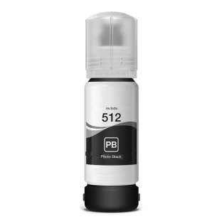 Compatible ink bottle for Epson T512120 (512) - photo black